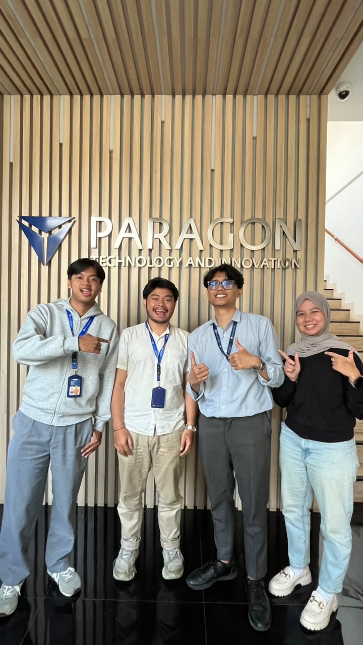Paragon Technology and Innovation internship team